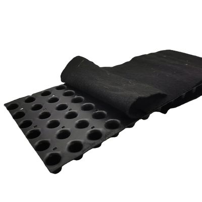 8 mm HDPE PP Virgin Recycle Drainage Board voor het bouwen van ondergrondse parkeerplaatsen
