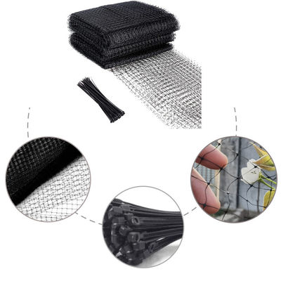 13 gm PP anti vogelnet voor de bescherming van herten en pluimvee 2 cm mesh max 4m breedte