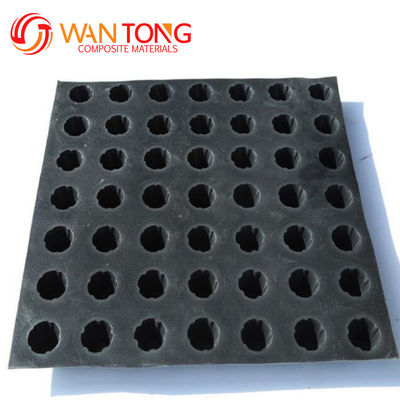 HDPE PP Virgin Recycle High Strength 10mm Dimple Height Drainage Board voor tunnel/metro