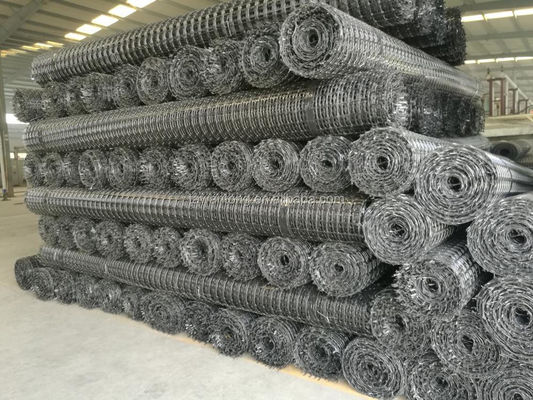 1-6 m breed Plastic Geogrid voor hoogvast bodemstabilisatie van Biaxial Driveway
