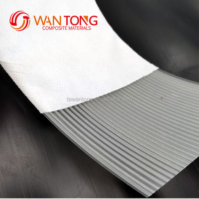 4 mm hoog PVD geprefabriceerde verticale afvoer Wick drain voor bouwprojectbehoeften