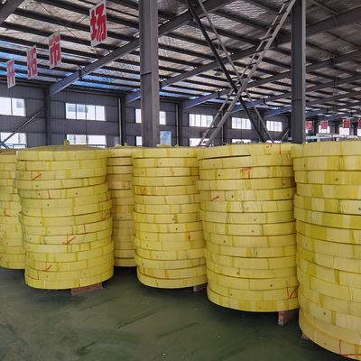 4 mm hoog PVD geprefabriceerde verticale afvoer Wick drain voor bouwprojectbehoeften