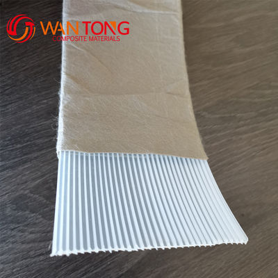 4 mm hoog PVD geprefabriceerde verticale afvoer Wick drain voor bouwprojectbehoeften