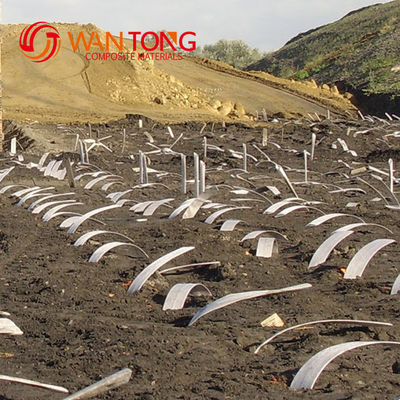 4 mm hoog PVD geprefabriceerde verticale afvoer Wick drain voor bouwprojectbehoeften