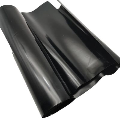 Op maat gemaakte breedte 1,5 mm HDPE-geomembraan voor Chinese design-stijl vijvervoering bij lagere
