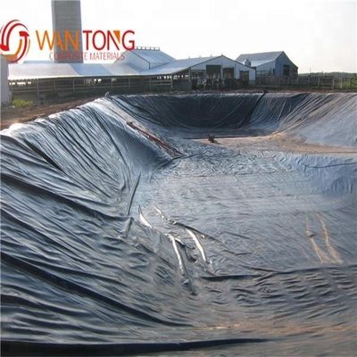 0.2-4 mm Dikte HDPE Geomembrane Pond Liner voor aquacultuur Vissenboerderij en stortplaats