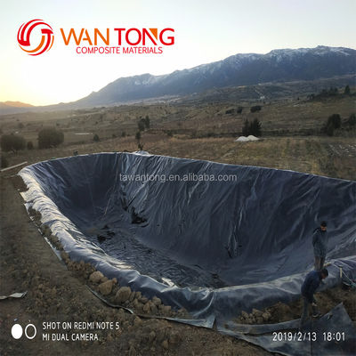 Chinese ontwerpstijl 2 mm zwart HDPE-geomembraan met CE-certificering en ISO