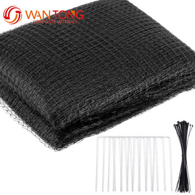 2 pakketten PP herten hek net 7 * 100 voet vogel net voor tuin mesh 1,5 cm anti-vogel