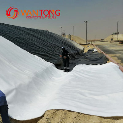 Chinese ontwerpstijl 2 mm zwart HDPE-geomembraan met CE-certificering en ISO