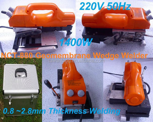 Geomembrane-splijtmachine voor embossing van PVC EVA HDPE LLDPE