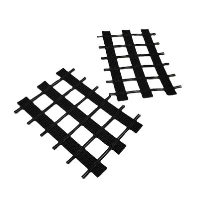 80 kn 120 kn Tensile yield Biaxial/Uniaxial Polyester Pet Geogrid voor wegbouw