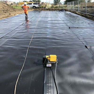HDPE-geomembrane-liner voor zwembaddammen en landbouwmorgen 100% oorspronkelijke grondstoffen