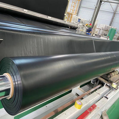 Zwarte plastic plaat waterdichtend zwembad Liner HDPE Geomembrane 0.2mm/0.5mm/1.0mm/2.0mm