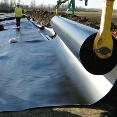 Zwarte plastic plaat waterdichtend zwembad Liner HDPE Geomembrane 0.2mm/0.5mm/1.0mm/2.0mm