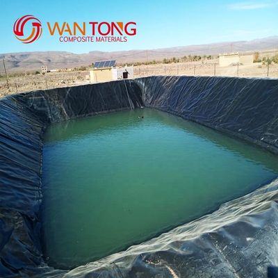 Zwarte plastic plaat waterdichtend zwembad Liner HDPE Geomembrane 0.2mm/0.5mm/1.0mm/2.0mm