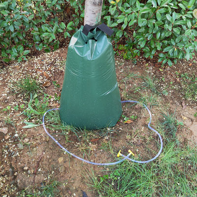 Langzaam loslaten irrigatiezak voor optimale bomenbewatering en irrigatie efficiëntie
