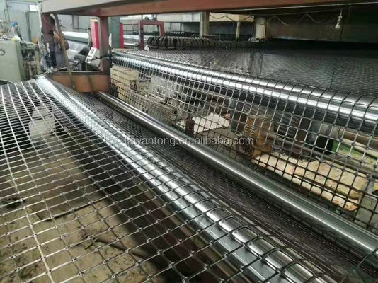 Versterking van de weg Bi-axiale geogrid van kunststof 40-40 kn voor wegennet in de bouw