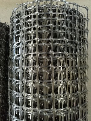 Versterking van de weg Bi-axiale geogrid van kunststof 40-40 kn voor wegennet in de bouw
