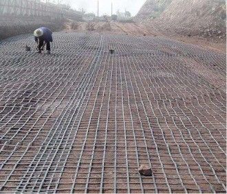 Plastic PP Bi-directional Biaxial Geogrid 20kn 30kn 40kn voor versterking van de wegbasis
