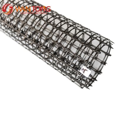 25.4*25.4mm Maasgrootte Hoogsterkte Biaksiale PP Plastic Geogrid voor bodemversterking Goed te koop