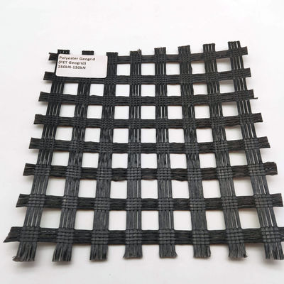 Geo-grids met hoge treksterkte 1m-6m breedte voor asfaltvloerversterkingsproject