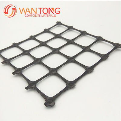 1-6m Breedte Zwart Niet-geweven geotextiel geotextiel composiet PP Plastic 25kn Biaxiaal geogrid voor wegversterking Verkoop