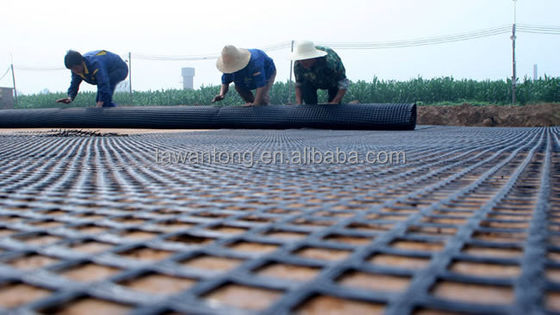 50KN Bitumen gecoated glasvezel Geogrid Het essentiële product voor wegversterking