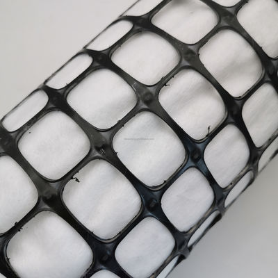 Zwart Wantong Composite PP Biaksiale Geogrid voor de wegbouw