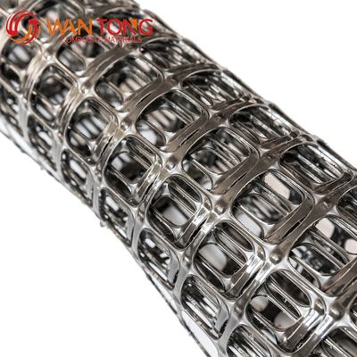 Duurzaam 20 kn-20 kn Plastic PP Biaxial Geogrid voor bodemstabilisatie/versterkte wegslagstabilisatie
