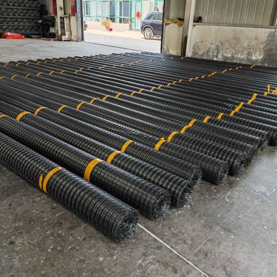 Duurzaam 20 kn-20 kn Plastic PP Biaxial Geogrid voor bodemstabilisatie/versterkte wegslagstabilisatie