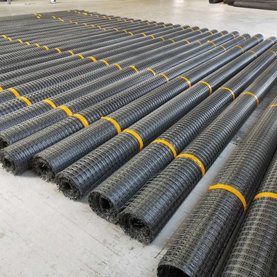 Duurzaam 20 kn-20 kn Plastic PP Biaxial Geogrid voor bodemstabilisatie/versterkte wegslagstabilisatie
