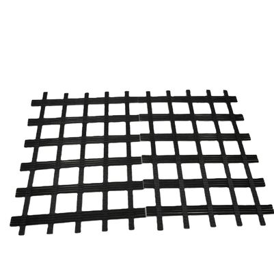 Geo-grid van polyester, gebreid in warp, bi-axial/uniaxial met CE/ISO9001
